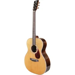 Tyma TF-12E Western Guitar inkl. kraftig transporttaske, capo &amp; plektre