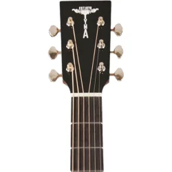 Tyma TF-12E Western Guitar inkl. kraftig transporttaske, capo &amp; plektre