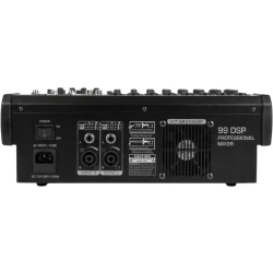 Thornton Axis Power 8 8-kanals Aktiv Mixer m/indbygget forst�rker, bluetooth &amp; USB