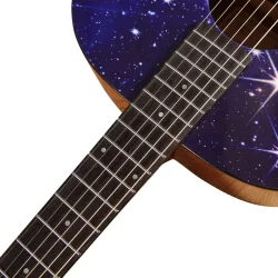 Tyma V-3E SE Stelliferous Era Grand Auditorium Western Guitar m/mikrofon inkl. luksus taske 