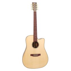 Tyma D-25CE western-guitar