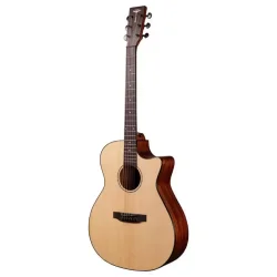 Tyma G-3E NS Western Guitar inkl. kraftig transporttaske &amp; rem