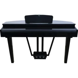 Viva Grand Elektronisk/Digitalt Flygel (88 graded hammer action tangenter) inkl. tripel-pedal