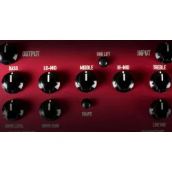 Ashdown ORIGINAL VALVE PRE-DI rr forforstrker pedal