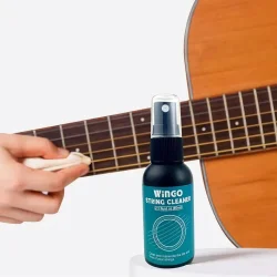 Wingo Carekit Komplet Guitar Reng�ringss�t (Fretboard Oil, Polish, String Cleaner &amp; Klude)