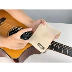 Wingo Carekit Komplet Guitar Reng�ringss�t (Fretboard Oil, Polish, String Cleaner &amp; Klude)