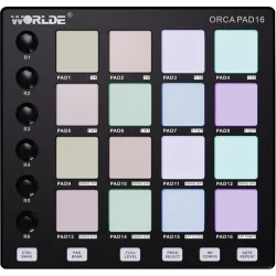 Worlde Pad-16 Midi Controller